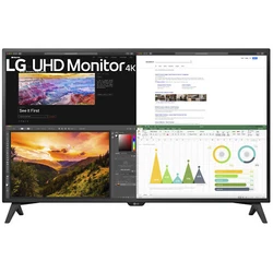 LG 4K UHD Monitor. With nearly as much screen area as four 21.5