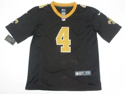 Player: Derek Carr #4. Team: New Orleans Saints. Color: Black.