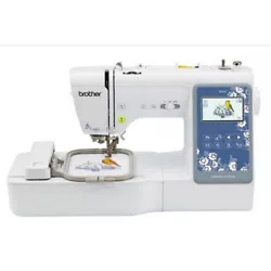 The Brother SE630 Computerized Sewing and Embroidery Machine combination sewing and 4