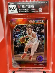 HGA graded mint Trae Young SP red Prizm!