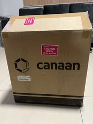 2 brand new canaan avalon miners 1166 pro 81-th/s boxes were only opened to check if there was any damage in shipment ....