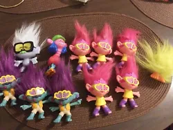 McDonald’s Happy Meal Toy Trolls lot one is a Pencil Topper ?. From estate various troll lot think thrle hairy one is...