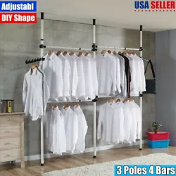 PP base wont hurt the floor and ceiling, hanging hook is convenient to hang clothes and bags. The shape of hanging...