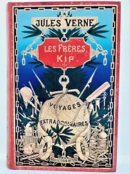 Les Frères KIP. COLLECTION HETZEL. Jules VERNE. - Voyages Extraordinaires -. Autres photos sur simple demande....