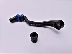 Hammerhead Shifter Lever Kit with Rubber Shifter Tip +15mm Offset Black/Blue.