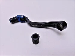 Hammerhead Shifter Lever Kit with Rubber Shifter Tip +15mm Offset Black/Blue.