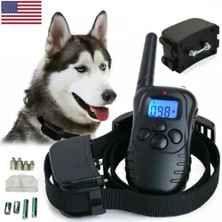 The receiver has a remote vibration function to complete the stop barking function and voice commands. Multi-functional...