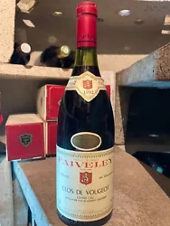 Vin rouge Bourgogne Domaine Faiveley Clos de Vougeot 1992.