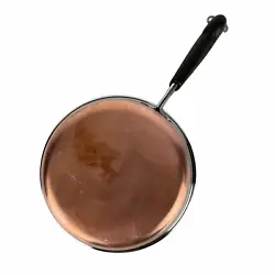 Revere Ware 7in - 84 Frying Pan Skillet Copper Bottom Clinton ILL. In very good condition.