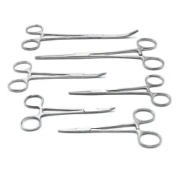 Ultimate Hemostat Set Of 6 Ideal for Hobby Tools, Electronics, Fishing DS-1273. 5