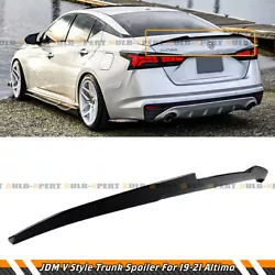 JDM M4 Sleek Duckbill Sport Style Spoiler. 1 x Painted Glossy Finish Trunk Spoiler As Shown In Picture. Fits 2019-2023...