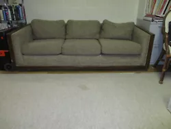 STILL VERY COZY IN VERY GOOD CONDITION FOR BEING OVER 50 YEARS. LOCAL PICK UP ONLY. THEY DONT MAKE COUCHES LIKE THIS...
