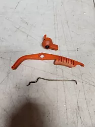 Echo PB-2100 Throttle Trigger And Related Parts For Leaf Blower. Trigger, stop and rod for handheld leaf blower....