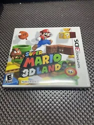 Super Mario 3D Land (Nintendo 3DS, 2011) Complete W/ Manuals, Game, box.