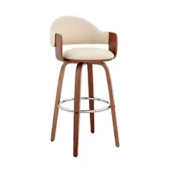 •SWIVEL STOOL - The wonderful full 360-degree swivel function allows for maximum mobility. The smooth glide swivel...
