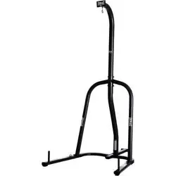 If youre ready to ramp up your fitness routine, the Everlast black single-station heavy bag stand might be just right...
