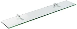Purchasing glass shelves has never been easier. First pick your size, and then pick the finish for the bracket. Besides...