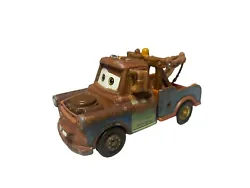 Disney Pixar Cars Mater Brown Tow Truck Toy Car Mattel