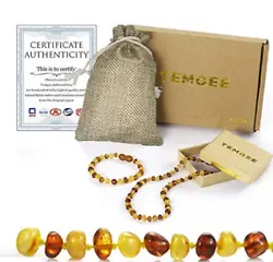 Natural Amber:100%Raw baltic amber with Anti-Inflammatory,Succinic Acid Immune Systemboosting properties with pain...