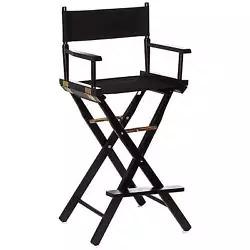 Discover a variety of uses for this classic-style Directors Chair. Constructed with 100% solid wood, this portable...