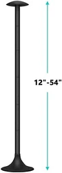Adjustable Height - This boat cover support pole features 6 seperated poles for extension, Height adjustable from 12