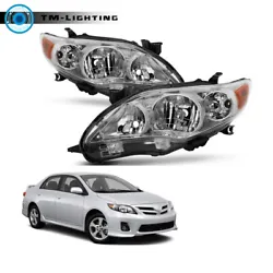 Vehicle Fitment: Fit 2011 2012 2013 Toyota Corolla S L LE CE XLE XRS   Package Including:  A Pair of...