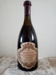 Pommard 1982 du château de pommard vin de Bourgogne.