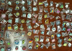 Pictures are examples only and you will get 100 random pins.