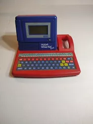 1991 VTECH Talking Whiz Kid PLUS Vintage Laptop Toy Computer Game No Cartridges.