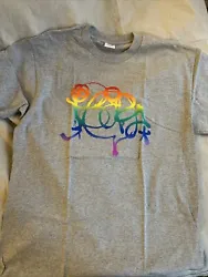 IRAK NYC Earsnot Pride SHORT SLEEVE Sleeve T-Shirt Gray L NY Supreme Graffiti.