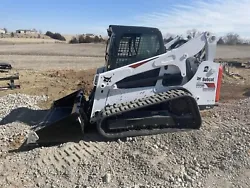 2020 Bobcat T770 Compact track loader. 2743 hours. Enclosed cab heat/ac. Joystick controls with pattern changer (H or...