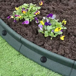 La solution élégante pour répondre à vos besoins de jardinage ! Bordure de pelouse flexible jusquà 70 degrés....