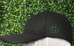 Gucci Hat Mens Style Cap ( Black ) Size M.