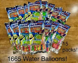 Once the balloon are full, turn it off. And just give the balloons a gentle shake. The water balloons will...
