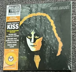 New CD - Picture Disc Ediiton, KISS collectors Ediiton. This is an Orange front & back color CD with LP groove design....