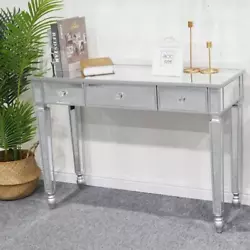 This is our Three Drawers Mirror Table Dressing Table Console Table, which has a beautiful appearance. With its...