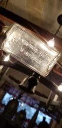 Rare ? Antique Cork Top Medicine bottle FROM WINBURNE PHARMACY WINBURNE PA. Please use your own judgment on rarity. ...