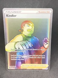 Pokémon TCG Kindler 179/172 Brilliant Stars Secret Rare Rainbow Full Art Mint. Condition is Ungraded. Shipped with...