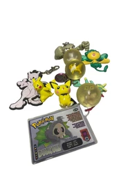 Pokémon Mixed Toy Lot - Bouncy Balls, Figurines, Keychains, Etc.