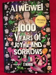 “1000 YEARS OF JOYS AND SORROWS. AI WEI WEI. CANADIAN VERSION. PUBLISHER’S EDITION.