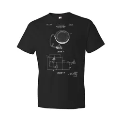 Pacemaker patent art t-shirt. Printed on Bella & Canvas athletic fit cotton t-shirts. Shirt Details. - Pre-shrunk...