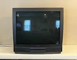 Philips CRT TV Component Inputs Gaming 27 inch 27PS50-B121 with Remote.