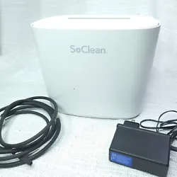This SoClean 3 CPAP Cleaner and Sanitizing Machine seems to be in good condition but is Untested. Warning lights come...