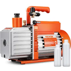 Ideal for refrigeration maintenance, HVAC repair, resin degassing, wood stabilization, etc. Pump up your projects with...