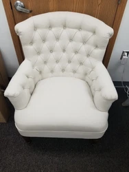 Corvus Sidmouth Tufted Fabric Oversized Club Chair Oversize, Club Chairs Beige. Add comfort and style to your living...