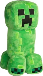CUTE & CUDDLY: Constructed with soft polyester Velboa fibers so you can cuddle with your favorite Minecraft Character.