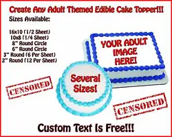 (Our 2D premium edible image sheets are made of a fondant material and are very easy to use. You simply peel them off...