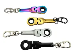 Bonus Gift! Compact and Portable: This 10mm wrench keychain is designed to be ultra-compact, making it the perfect...