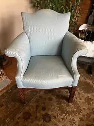 VINTAGE QUALITY CHIPPENDALE CHAIR NEEDS TO BE RE-UPHOLSTERED. I ALSO HAVE A MATCHING SOFA - SEE LISTING