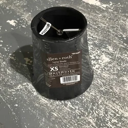 Allen + Roth Extra Small Black Lamp Shade 3.25